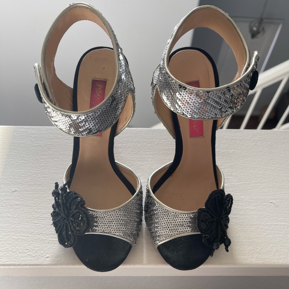 Betsey Johnson sequence heels